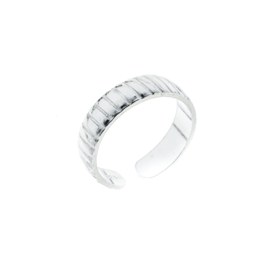 Anillo liso pie