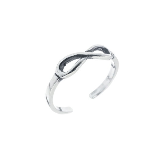Anillo liso pie