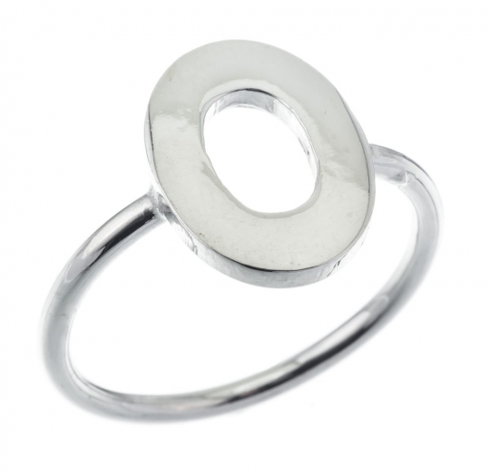 Anillo liso liviano