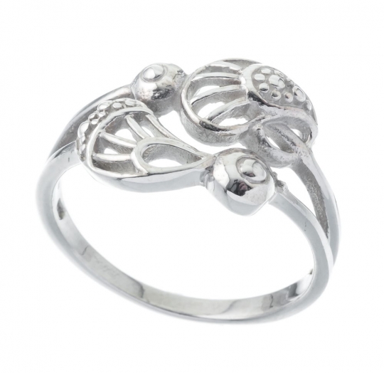 Anillo liso liviano