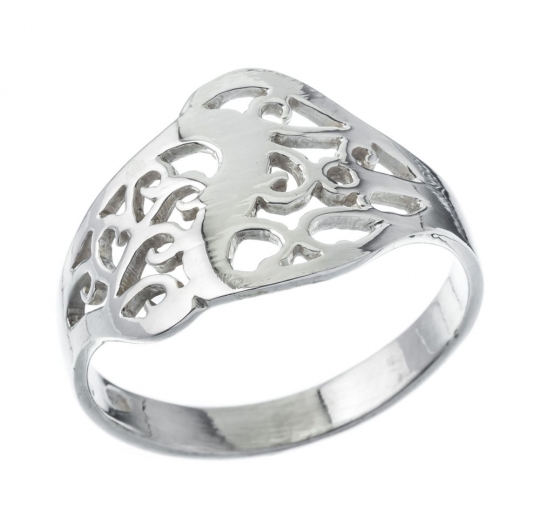 Anillo liso liviano