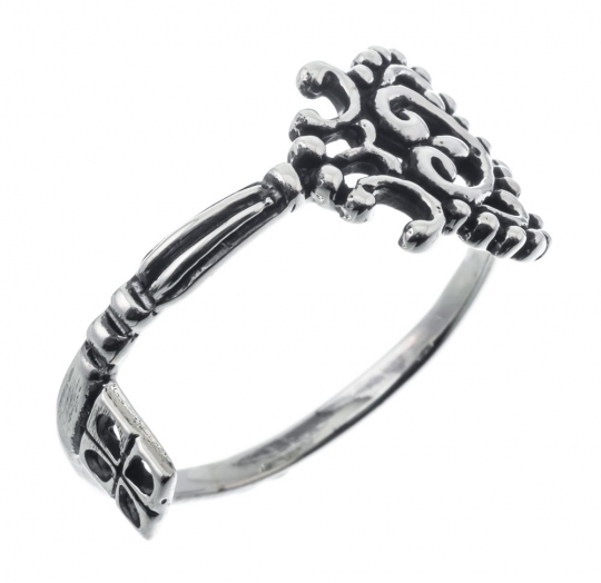 Anillo liso liviano