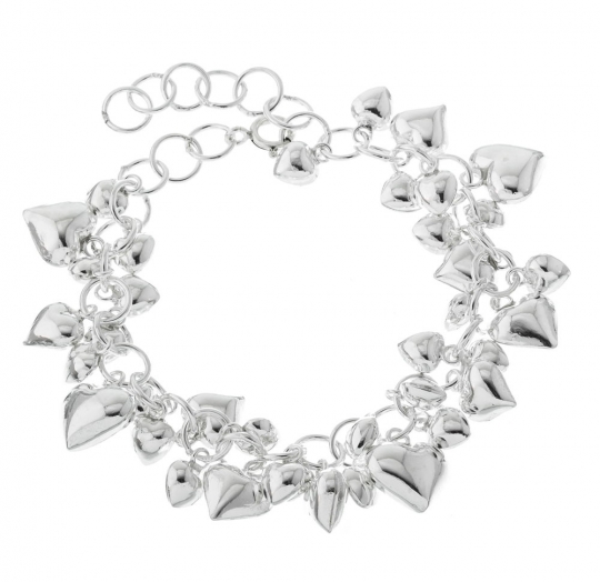 Pulsera plata lisa