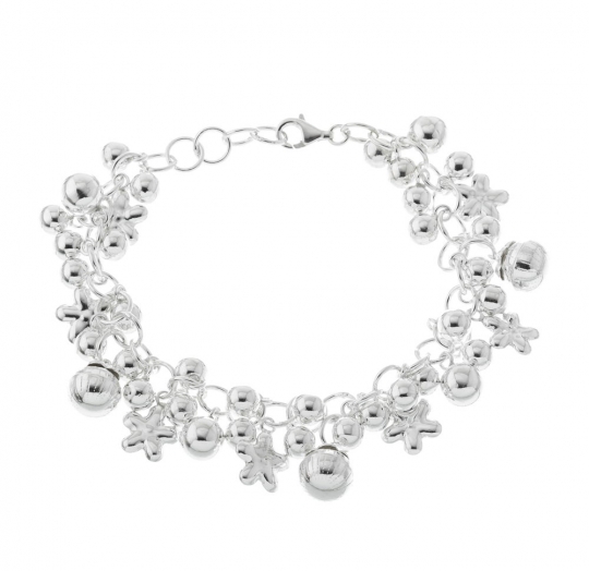 Pulsera plata lisa