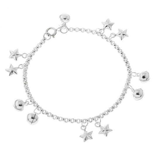 Pulsera plata lisa