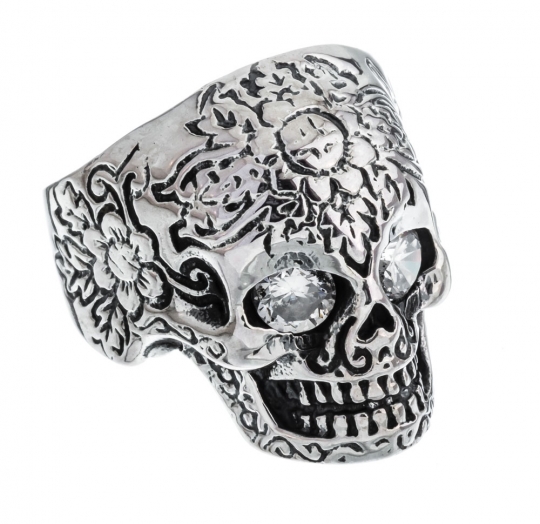 Anillo calavera