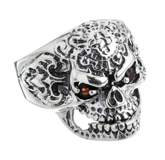 Anillo calavera