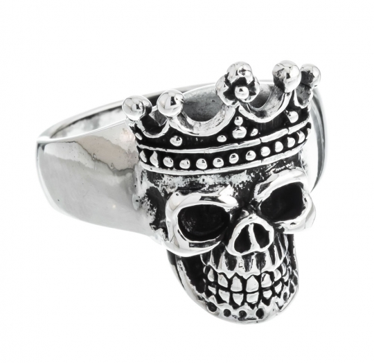 Anillo calavera