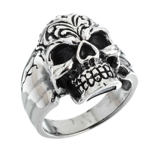 Anillo calavera