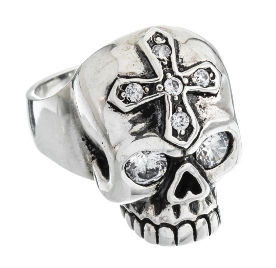 Anillo calavera