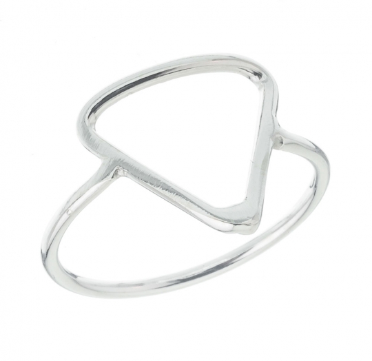 Anillo liso liviano