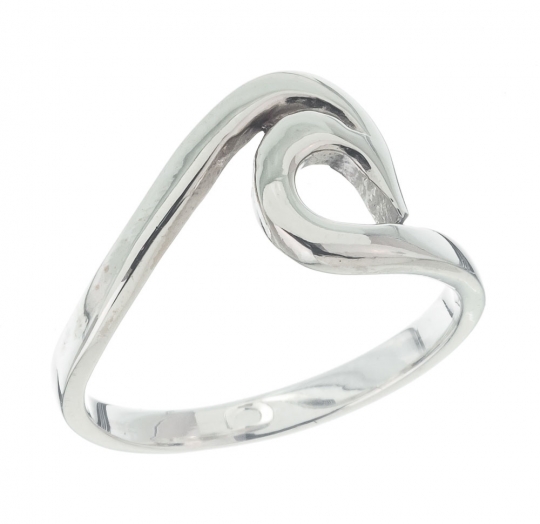 Anillo liso liviano