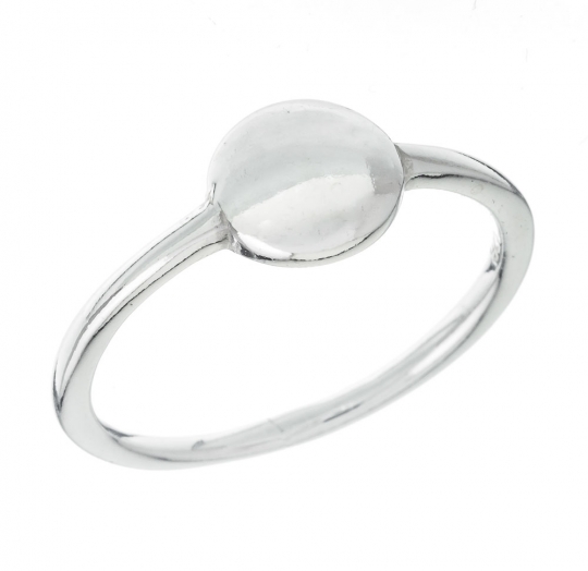 Anillo liso liviano