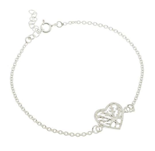 Pulsera plata lisa