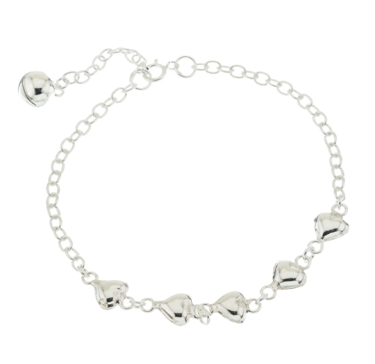 Pulsera plata lisa