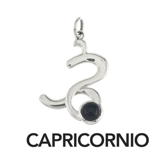 Dije con piedra Capricornio