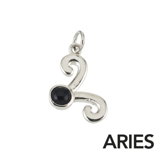 Dije con piedra Aries