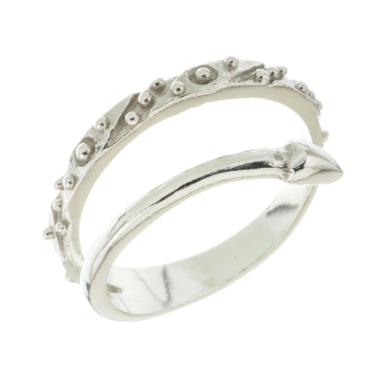 Anillo liso liviano