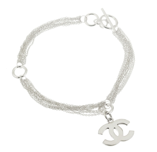 Pulsera plata lisa